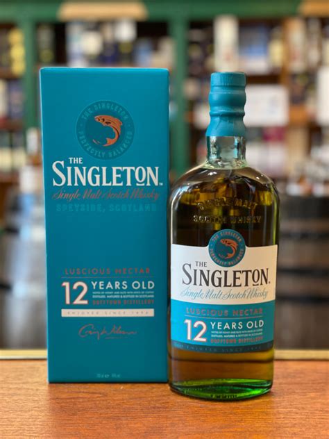 The Singleton of Dufftown 12 Year Old Single Malt Scotch Whisky .